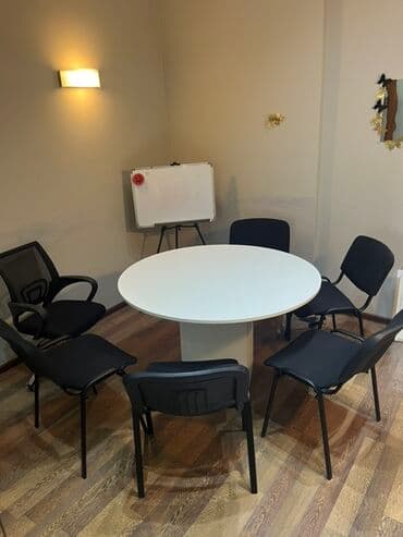 стол для конференций: Yumru masa, Siyirməsiz, Laminat — 1