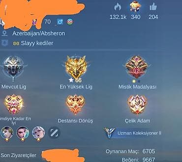 Другое: Mobile Legends: Bang Bang hesabı - Server: Azerbaijan/Absheron - — 1
