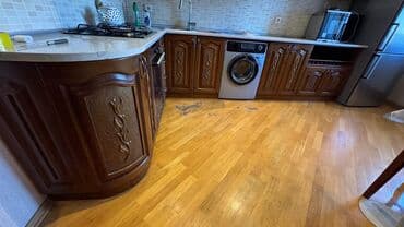 мебель для кухни: Mətbəx mebeli dəsti – tam komplekt - Material: massiv ağac görünüşlü — 9