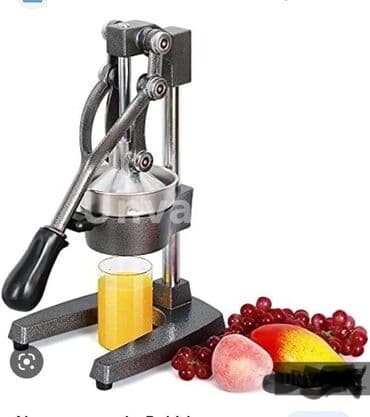 Çörək qabları: Meyvə Sıxan (manual pres) - Güclü qol mexanizmi ilə əl ilə işləyən — 3