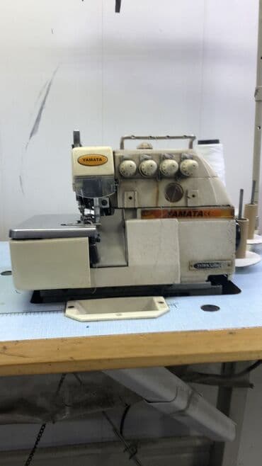 Устройства для борьбы с вредителями: Швейная машина Yamata, Б/у,Коверлок, 5-нитка, Самовывоз — 3
