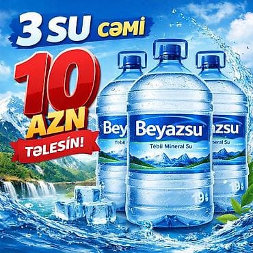 BEYAZSU – Təbii mineral içməli su, iri həcmli bidonlarda. • Xüsusi