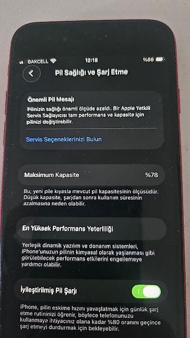 apple komputer: IPhone SE 2020, 256 GB, Qırmızı, Barmaq izi — 3