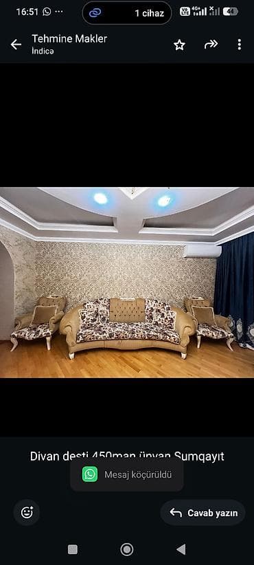 Divan desti 450man ünvan Sumqayıt (5513)*Tehi
