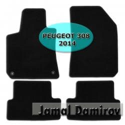 pejo 206: NOVLINE PEUGEOT 308 2014 ucun kovrolit ayaqaltilar "AILERON" — 1