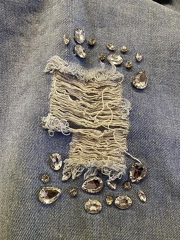 Cinslər: Qadın cins şalvar - Rəng: açıq mavi (light blue denim) - Kəsim — 3