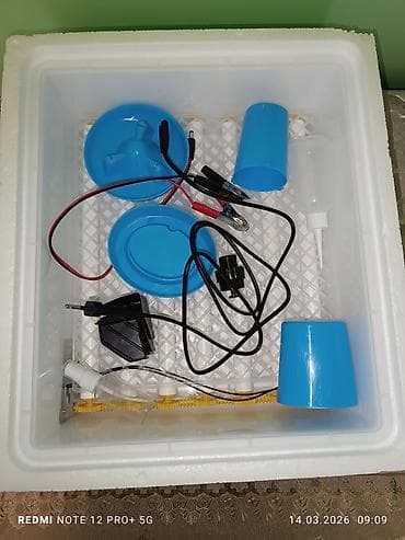 Reklam lövhələri: Tam Avtomatik İnkubator – AC220V və DC12V qoşulma, temperatur və — 6