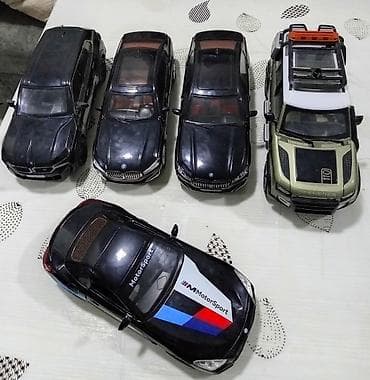 ev masin: Model maşınlar 1:24,lisenziyalı,həm təzələri var həmi işlənmiş və hər — 2