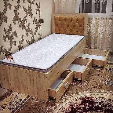 Divanlar: Yeni, Təknəfərlik çarpayı, Matras ilə, Siyirməli — 1