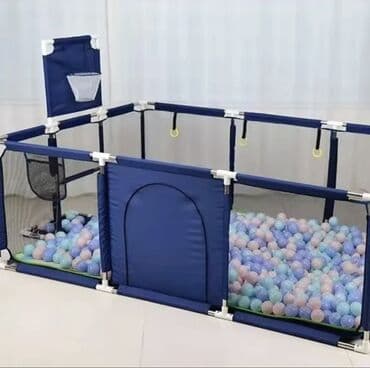 xodunok manej: Uşaq oyun məkanı – “Children’s Game Fence” oyun manesi - Rəng: tünd — 2