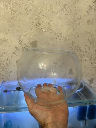 3D panellər: Yumru akvarium, Boş, 3 l — 3