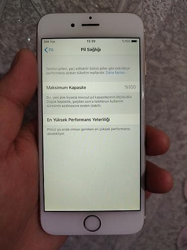 ipone: IPhone 6, 16 GB, Matte Silver, Barmaq izi — 5