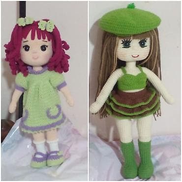 kukla bratz: Məhsul: Əl işi toxunma kuklalar Təsvir: - Tamamilə əl ilə toxunmuş — 2