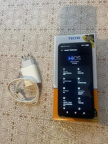 Tecno Spark Go 2024, 128 GB, rəng - Qara, İki sim kartlı