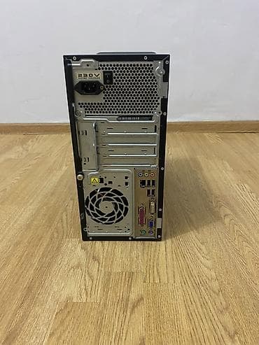 komputer dest: HP Pro masaüstü sistem bloku Tək keysin özüdür. Parametrləri şəkildə — 4
