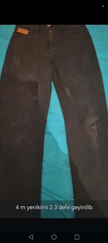 Qadin salvar koynek desti her biri 2 3 defe istifade olunub koynek