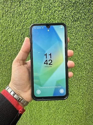 Samsung Galaxy A14, rəng - Qara, Barmaq izi