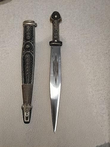 Qafqaz üslubunda bəzəkli xanjar və qın dəsti - Üslub: ənənəvi — 1