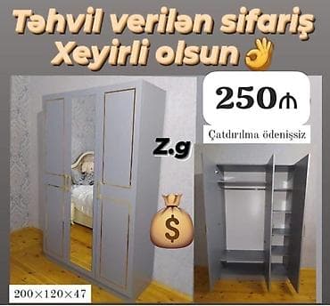 Dolab sifarişlə hazırlanır
