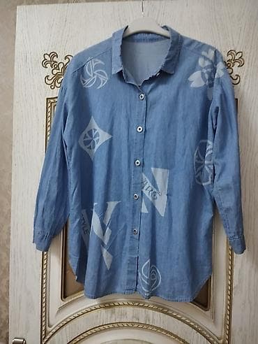 trapez şalvar: Cins köynək 44 razmer — 2