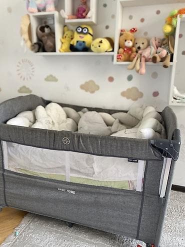 manej besik: Oğlan və qız üçün, Dördbucaq, Beşik, Dəst ilə, Matras ilə, Yellənmə mexanizmsiz — 7