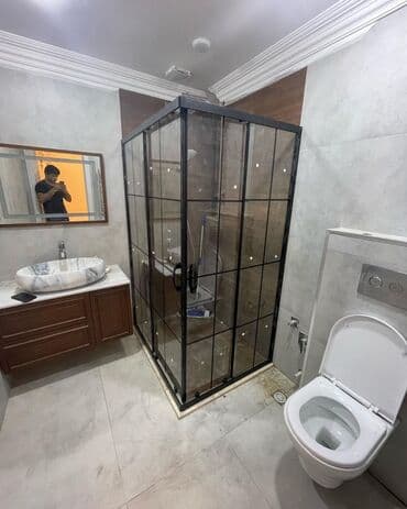 profil satışı: 🔊Duşkabinlərin satışı kvadratı 70azndən İstehsalatdir istənilən ölçü — 4