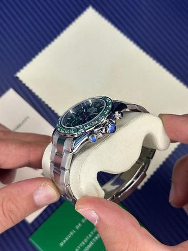 bil: Yeni, Qol saatı, Rolex, rəng - Yaşıl — 1