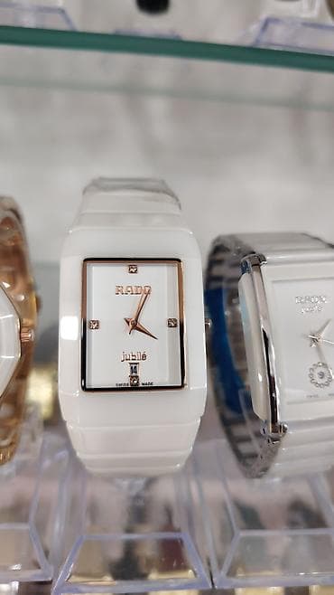 saat rado: RADO saat – Swiss Made - Korpus: düzbucaqlı forma, keramika ön — 5