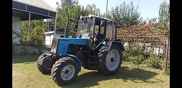 baqaj masin ucun: Belarus MTZ 892.2 traktor - Güc: 90 a.g. (D‑245 dizel mühərrik), dörd — 2