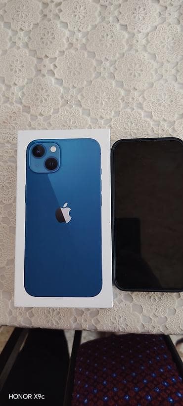iphone 6s batarya: IPhone 13, Mavi, Face ID — 2