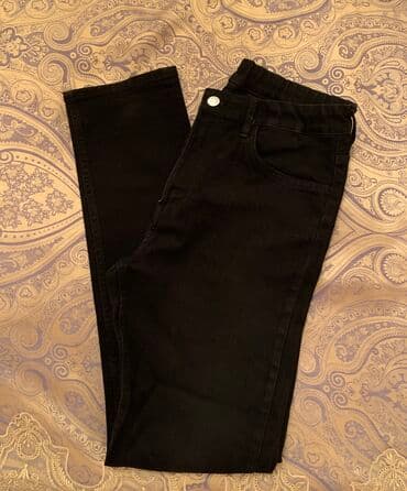 детские шорты бермуды: Джинсы, Для мальчиков, 14 - 16 лет, H&M — 1