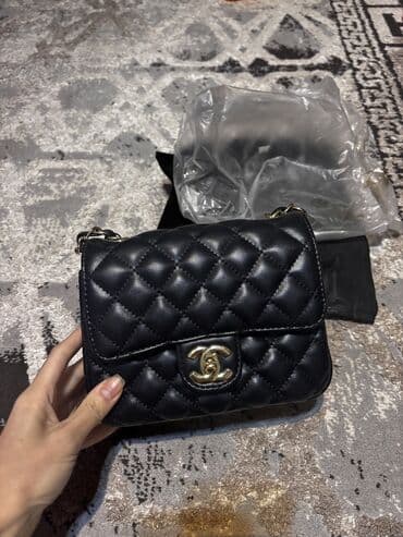 черные женские сумки: Сумка на плечо, Chanel, Новый — 2