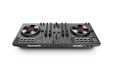 Kontrollerlər: Numark NS4FX – 4 göyərtəli peşəkar DJ kontrolleri + iki səviyyəli — 5