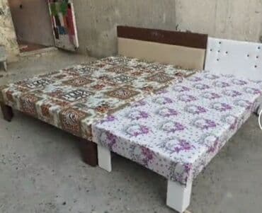 Çarpayılar Təzə hazırları var Çatdırılma var Bir nəfərlik 60 manat İki