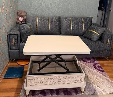 yigilib acilan stollar: Jurnal masası, Transformer, Kvadrat masa — 2