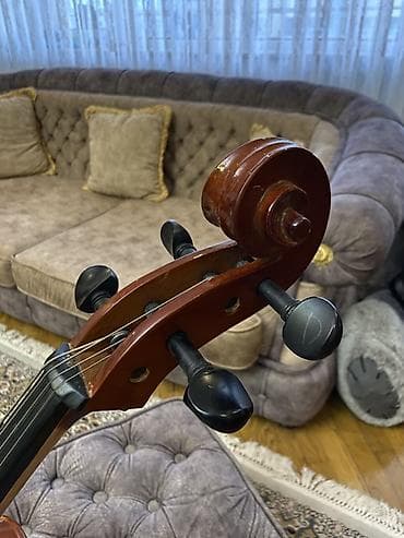 violonçel: Violonçel, RIVERTONE. (Model: MV031 3/4) Yeni başlayanlar üçün, əla — 3