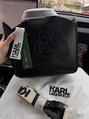 parca cantalar: Çiyin çantası, Karl Lagerfeld — 9