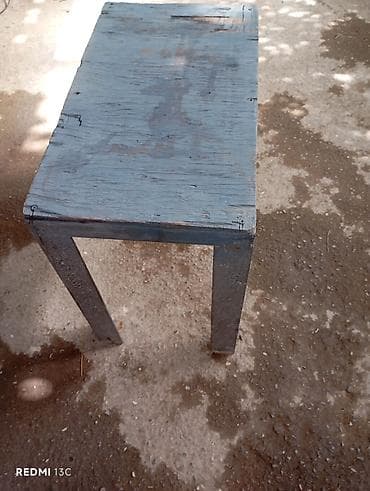 2 el masa ayağı: Metal konstruksiyalı kiçik stul 35*48,5*46 28*49,5*48 - Üst hissə — 5