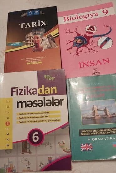 3 cü sinif iş dəftəri qiyməti: Tarix və biologiyadan dərs vəsaiti 3manat, fizikadan məsələlə və — 1