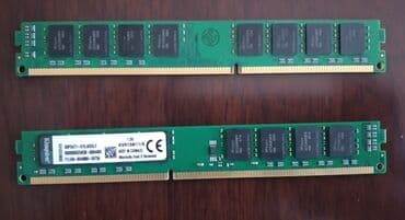 16 gb ram: Operativ yaddaş (RAM) Kingston, 8 GB, 1600 Mhz, DDR3, PC üçün, Yeni — 2