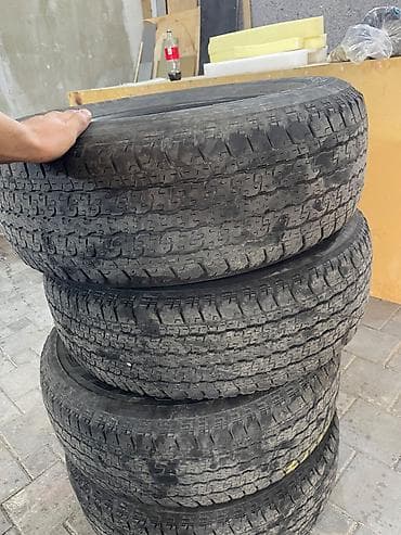 16 şam disk: İşlənmiş Şin Bridgestone 265 / 65 / R 17 — 2