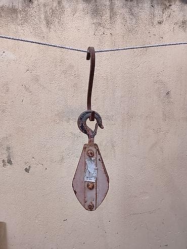 Tavan: Metal kasnaklı qaldırıcı blok - Material: tam polad konstruksiya - — 1