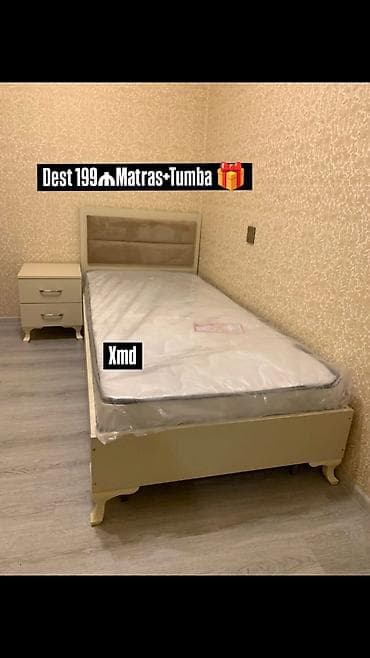 carpayı tek: Təknəfərlik çarpayı, Tumba, Yeni — 2