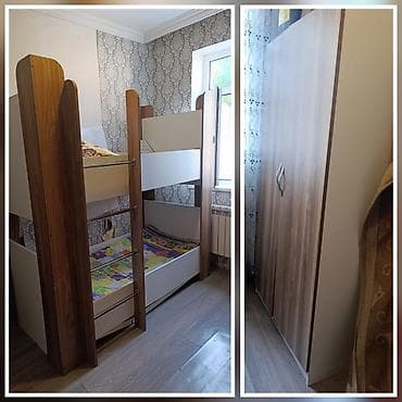 paletdən mebel: Dest 300azn Ikimertebe carpayi(matras yoxdu və 2qapili dolab ikisi — 1