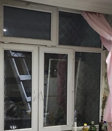 İkiqat şüşə paketi Plastik pəncərə, Еni: 163 sm, Uzunluğu: 178 sm