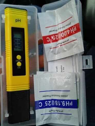 saygaclar: Ph metr Suyun Ph səviyyəsini ölçən cihaz Rəqəmsal PH sayğacı — 2