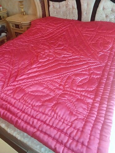 şüşə gülü: Yataq üçün rəng - Çəhrayı Yataq örtüyü — 1