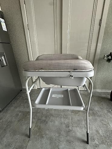 hamam moydadir: Uşaq vannası və stendi - Rahat hamam üçün plastik uşaq vannası — 5