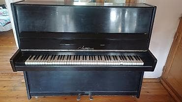 isma taurus: Qara rəngli, klassik üslubda akustik pianino. Korpus upright tipdədir — 2