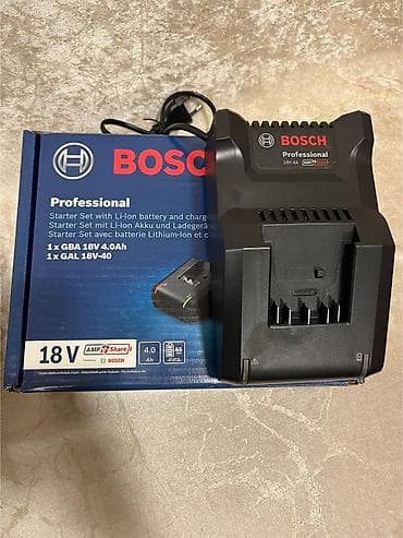 Mexaniki əl alətləri: Yeni istifade olunmamis. yalnizca sarj aleti satilir. Bosch — 1